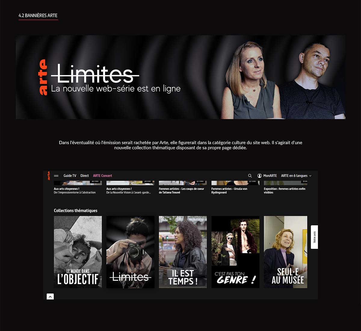 Potentielle communication Arte